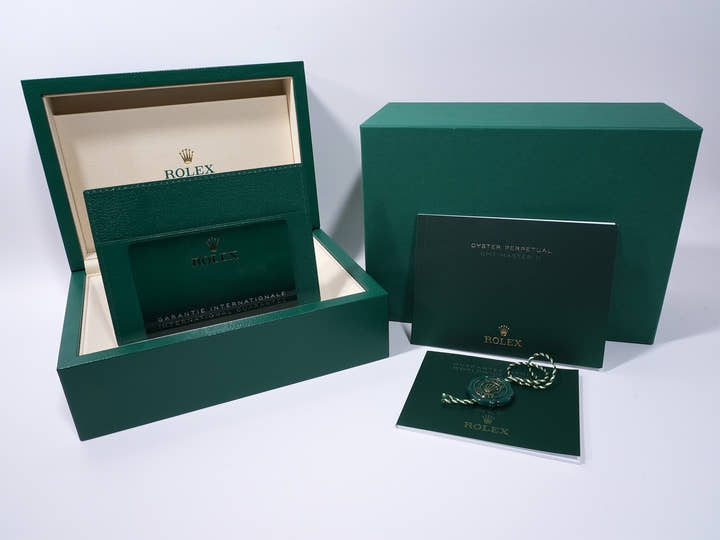 ロレックス GMTマスターII Ref.126710GRNR ステンレススチール ブラック文字盤 ジュビリーブレスレット 未使用 sfhow46q