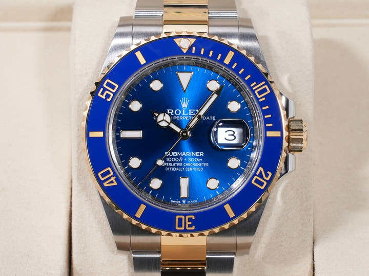 ロレックス サブマリーナー デイト Ref.126613LB ステンレススチール/イエローゴールド ブルー文字盤 未使用 dczx4db5