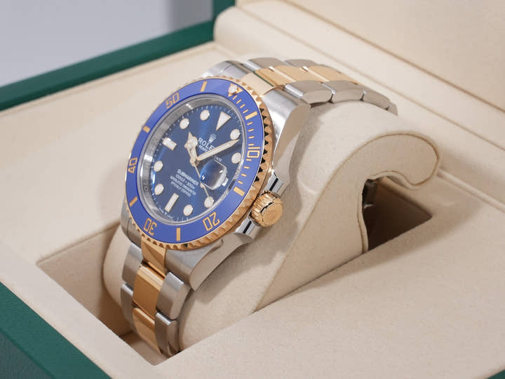 ロレックス サブマリーナー デイト Ref.126613LB ステンレススチール/イエローゴールド ブルー文字盤 未使用 dczx4db5