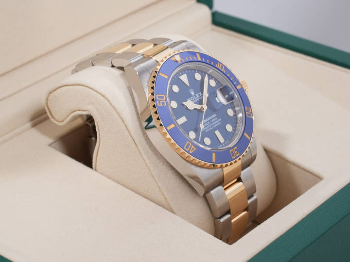 ロレックス サブマリーナー デイト Ref.126613LB ステンレススチール/イエローゴールド ブルー文字盤 未使用 dczx4db5