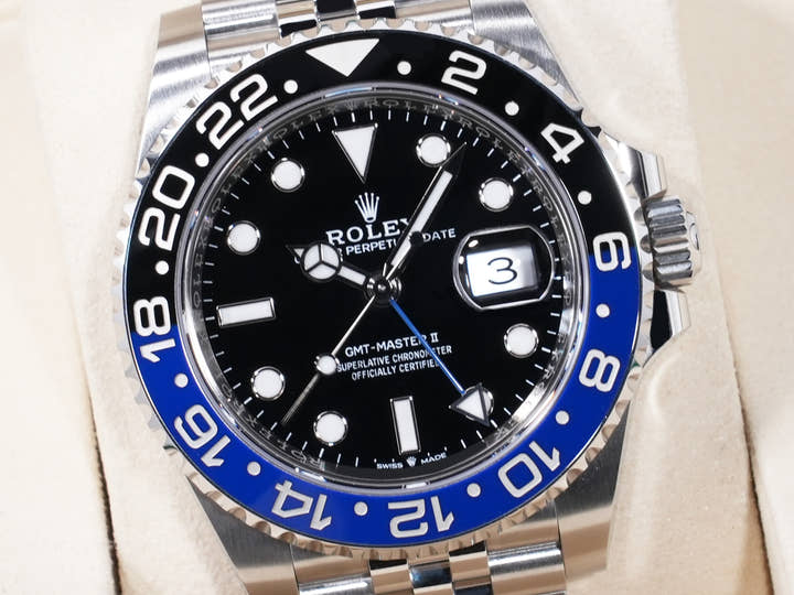 ロレックス GMTマスターII Ref.126710BLNR ステンレススチール ブラック文字盤 ジュビリーブレスレット 中古 k3kgcg7x