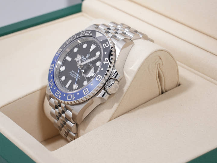ロレックス GMTマスターII Ref.126710BLNR ステンレススチール ブラック文字盤 ジュビリーブレスレット 中古 k3kgcg7x