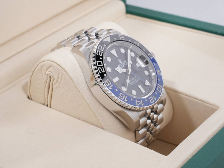 ロレックス GMTマスターII Ref.126710BLNR ステンレススチール ブラック文字盤 ジュビリーブレスレット 中古 k3kgcg7x