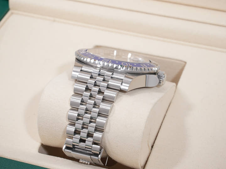 ロレックス GMTマスターII Ref.126710BLNR ステンレススチール ブラック文字盤 ジュビリーブレスレット 中古 k3kgcg7x