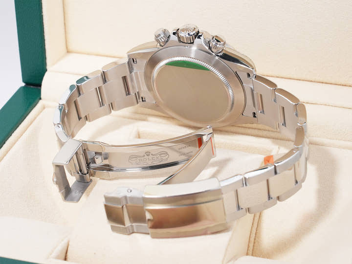 Rolex Daytona Ref. 116520 Stainless Steel Black Dial, Dead Stock (g763h45m)