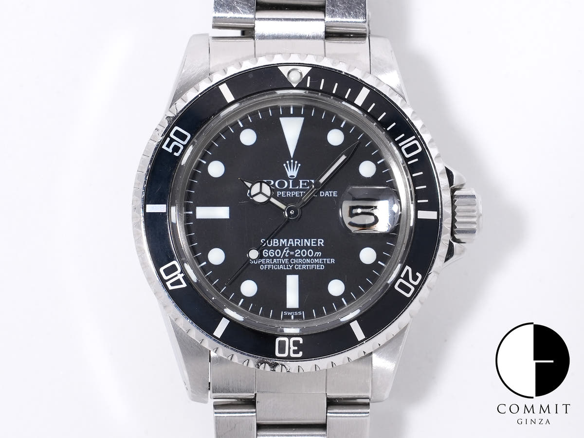 Rolex Submariner Date Ref. 1680 Stainless Steel Black Dial Pre-owned a8qtkafu