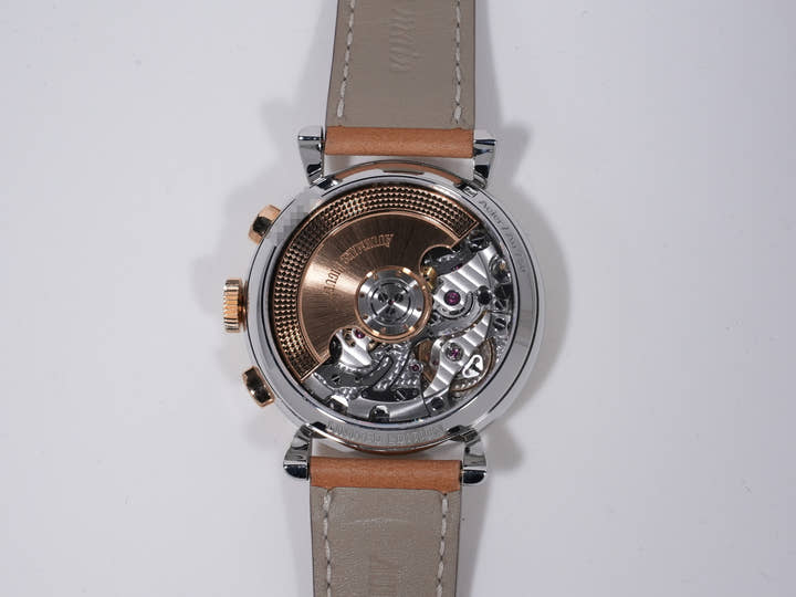 オーデマピゲ リマスター 01 クロノグラフ Ref.26595SR.OO.A032VE.01 ステンレススチール/ピンクゴールド イエローゴールドカラー文字盤 中古 gcn4b4xa