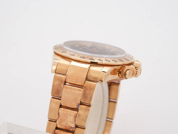 ロレックス デイトナ Ref.116528 イエローゴールド ブラック文字盤 中古 fckw58ft