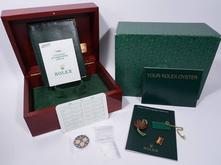 ロレックス デイトナ Ref.116528 イエローゴールド ブラック文字盤 中古 fckw58ft