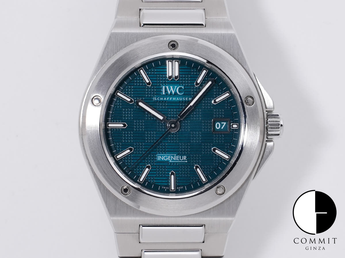 IWC インヂュニア オートマティック 40 Ref.IW328903 ステンレススチール グリーン文字盤 中古 v6375bks