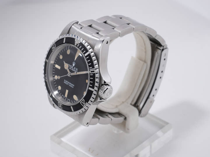 Rolex Submariner Ref. 5513 Stainless Steel Black Dial Pre-owned a7z8kzzu