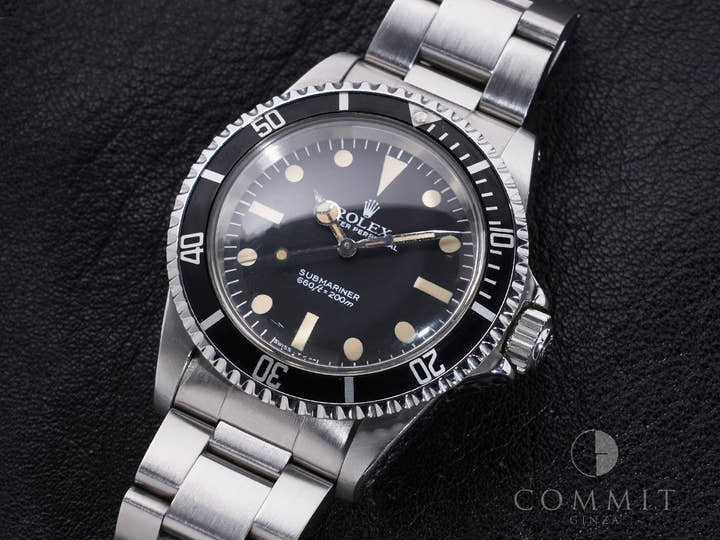 Rolex Submariner Ref. 5513 Stainless Steel Black Dial Pre-owned a7z8kzzu