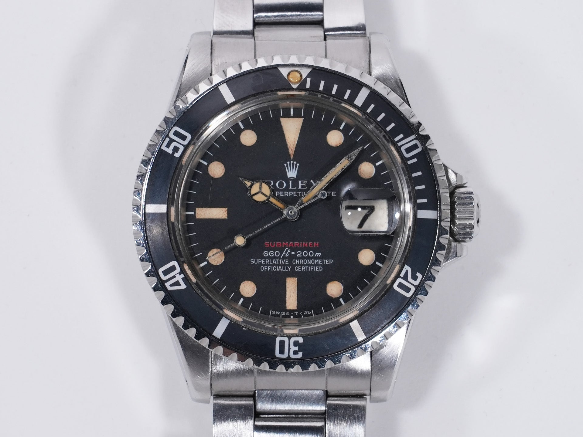 Rolex Submariner Date Ref. 1680 Stainless Steel Black Dial Pre-owned ujs9dqqy