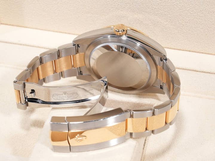 ロレックス スカイドゥエラー Ref.336933 ステンレススチール/イエローゴールド ブライトブラック文字盤 オイスターブレスレット 中古 h23iyw2n