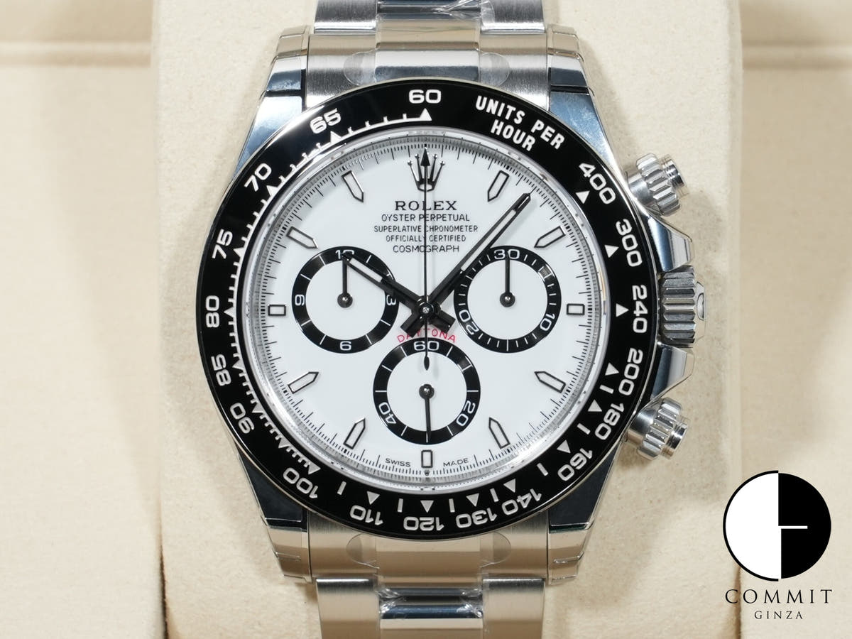 ロレックス デイトナ Ref.126500LN ステンレススチール ホワイト文字盤 未使用 8twk2edi