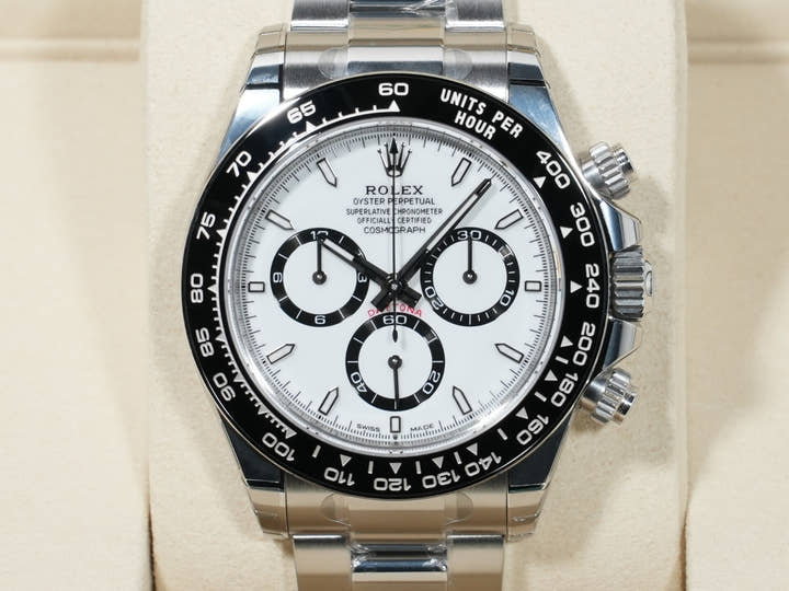 ロレックス デイトナ Ref.126500LN ステンレススチール ホワイト文字盤 未使用 8twk2edi