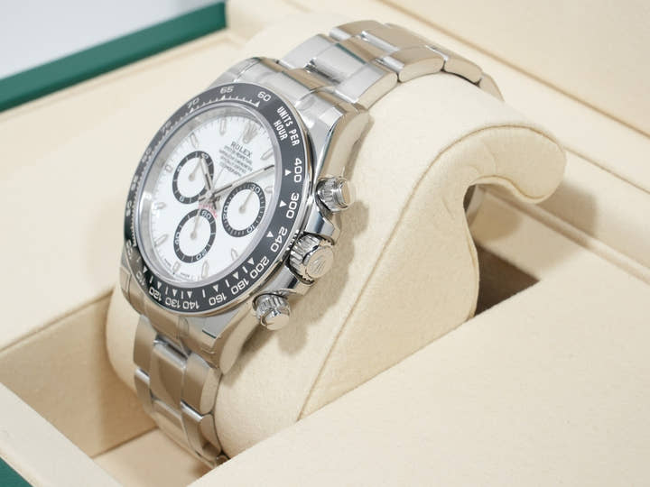 ロレックス デイトナ Ref.126500LN ステンレススチール ホワイト文字盤 未使用 8twk2edi
