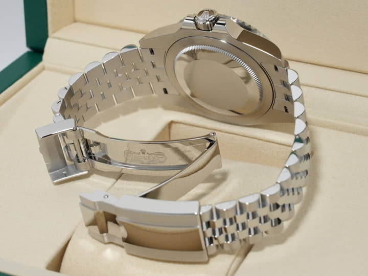 ロレックス GMTマスターII Ref.126710BLNR ステンレススチール ブラック文字盤 ジュビリーブレスレット 未使用 63dr6xzd