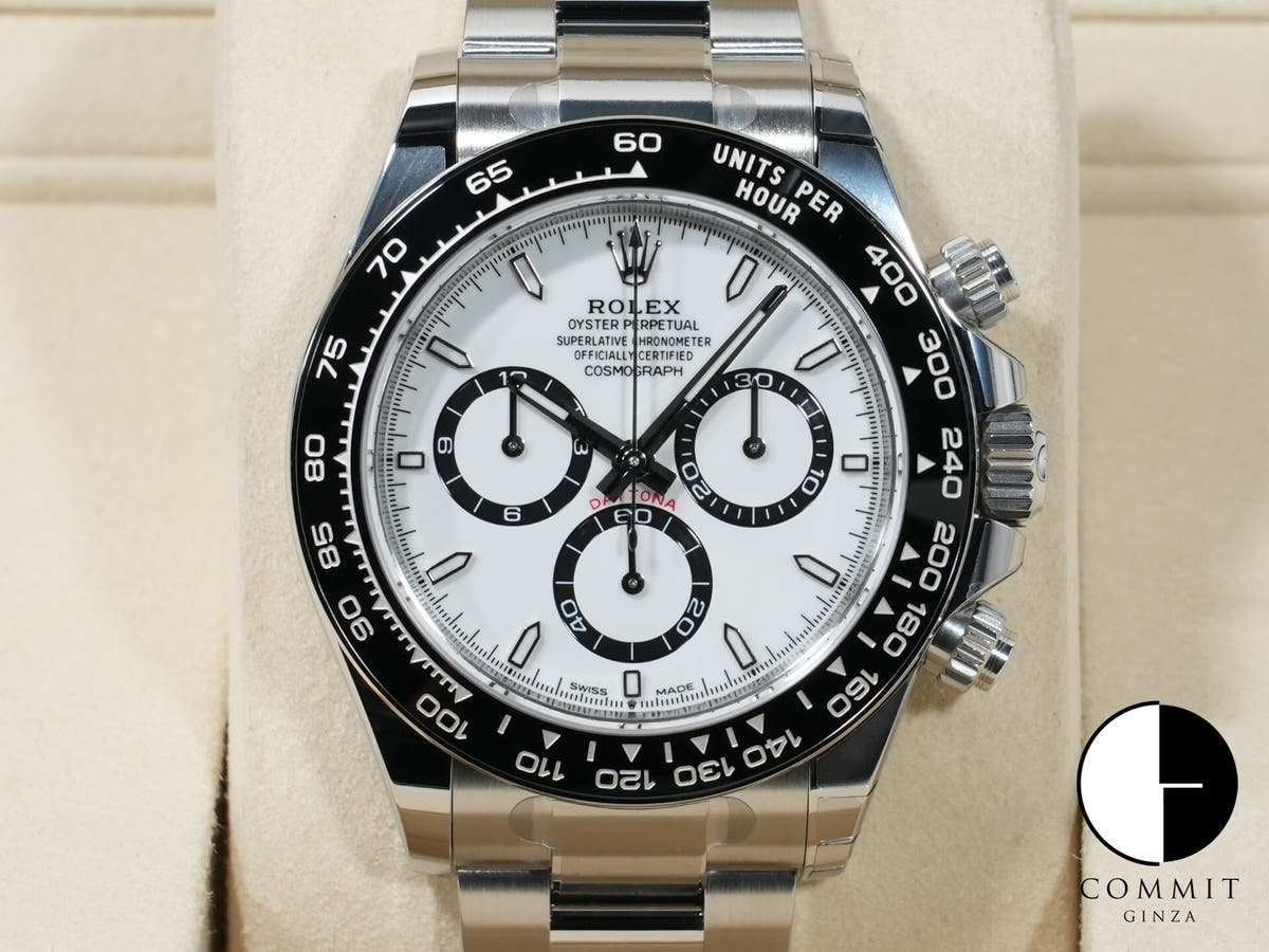 ロレックス デイトナ Ref.126500LN ステンレススチール ホワイト文字盤 未使用 t8vmqnag