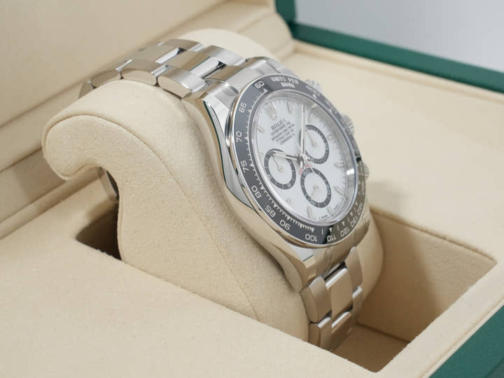 ロレックス デイトナ Ref.126500LN ステンレススチール ホワイト文字盤 未使用 t8vmqnag
