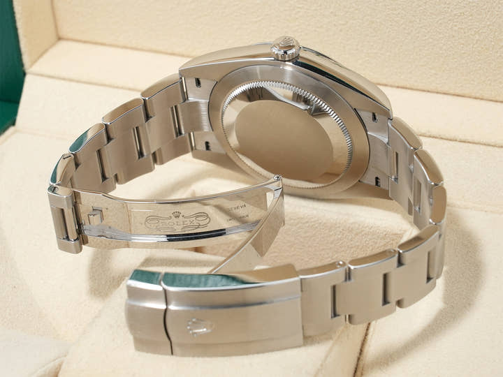 Rolex Oyster Perpetual 41 Ref. 124300 Stainless Steel Turquoise Dial Pre-owned (Good Condition) u646cgg8