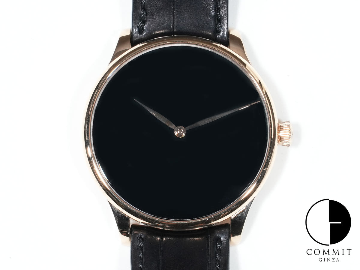 H.モーザー ベンチャー Ref.2327-0410 レッドゴールド ベンタブラック文字盤 美中古 4vwnjnut