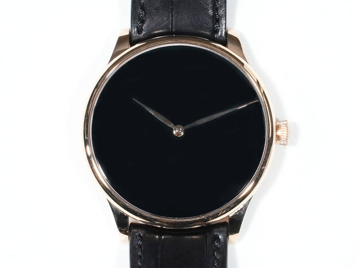 H.モーザー ベンチャー Ref.2327-0410 レッドゴールド ベンタブラック文字盤 美中古 4vwnjnut