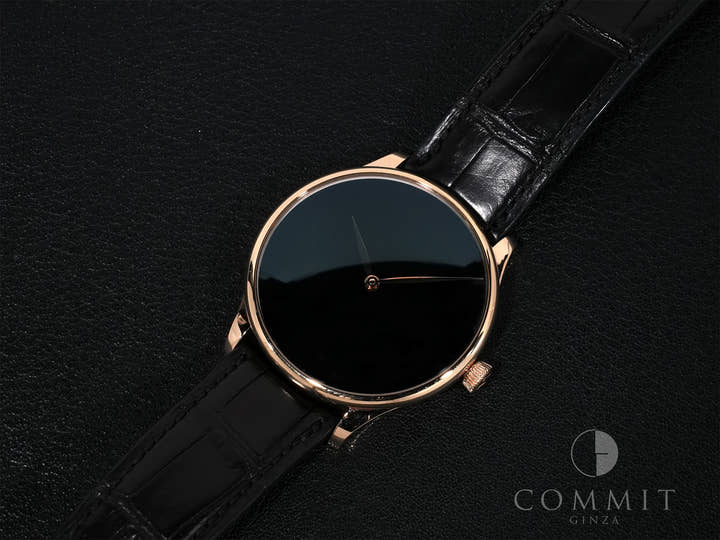 H.モーザー ベンチャー Ref.2327-0410 レッドゴールド ベンタブラック文字盤 美中古 4vwnjnut