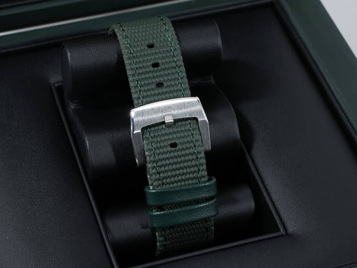 オーデマピゲ CODE 11.59 バイ オーデマ ピゲ Ref.15210ST.OO.A056KB.01 ステンレススチール グリーン文字盤 美品 7g2basr8