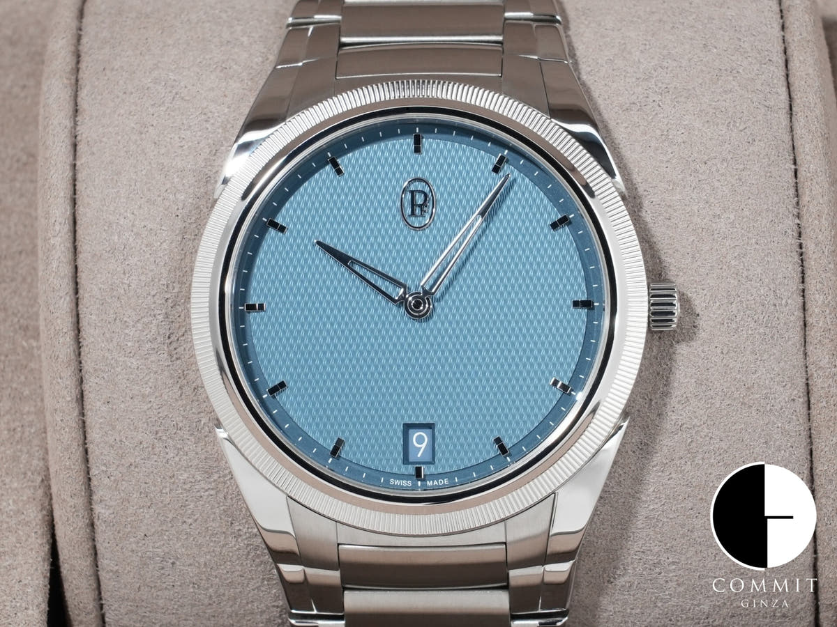 Parmigiani Fleurier Tonda PF Micro-rotor Ref. PFS914-1020003-100182 Stainless Steel Light Blue Dial Unused xk6fu9dk