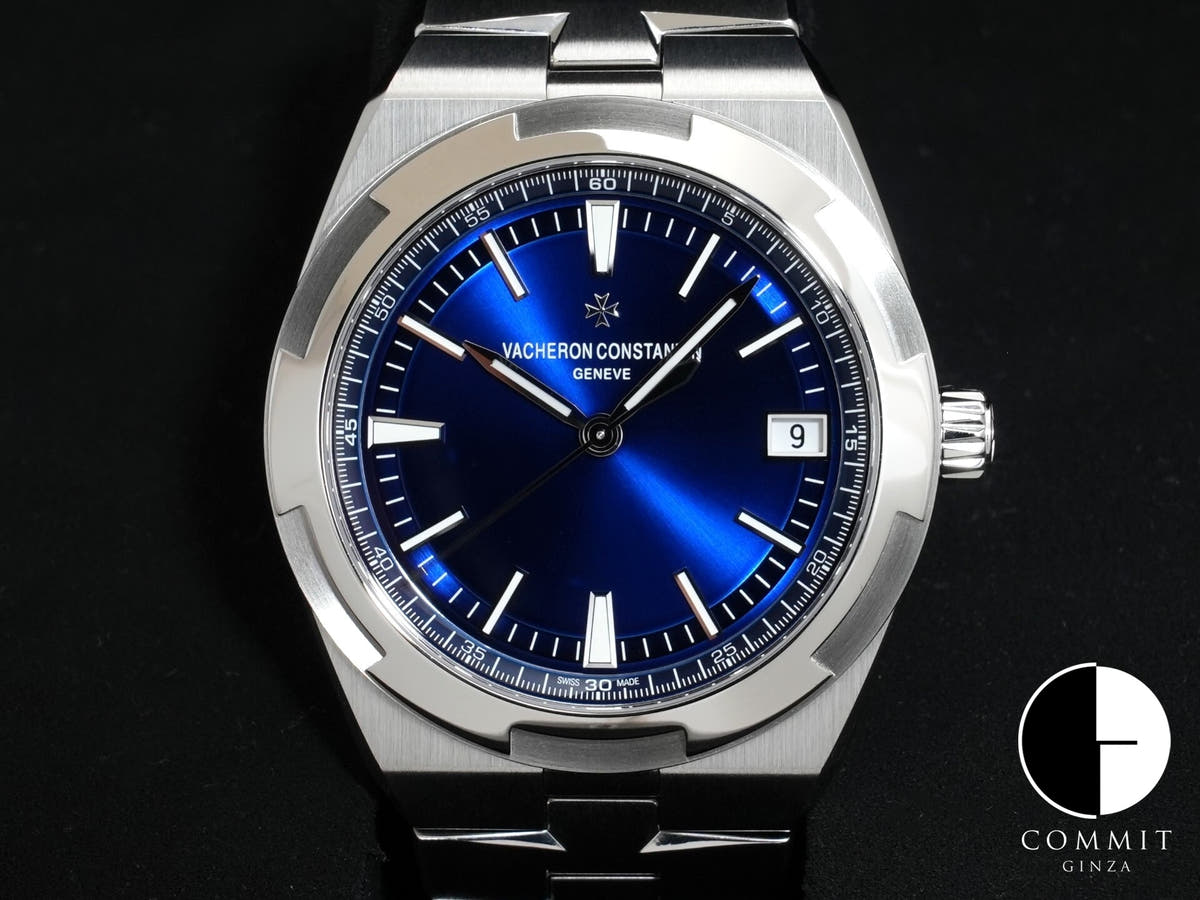 Vacheron Constantin Overseas Ref. 4500V/110A-B128 Stainless Steel Blue Dial Unused mdm9ocxe