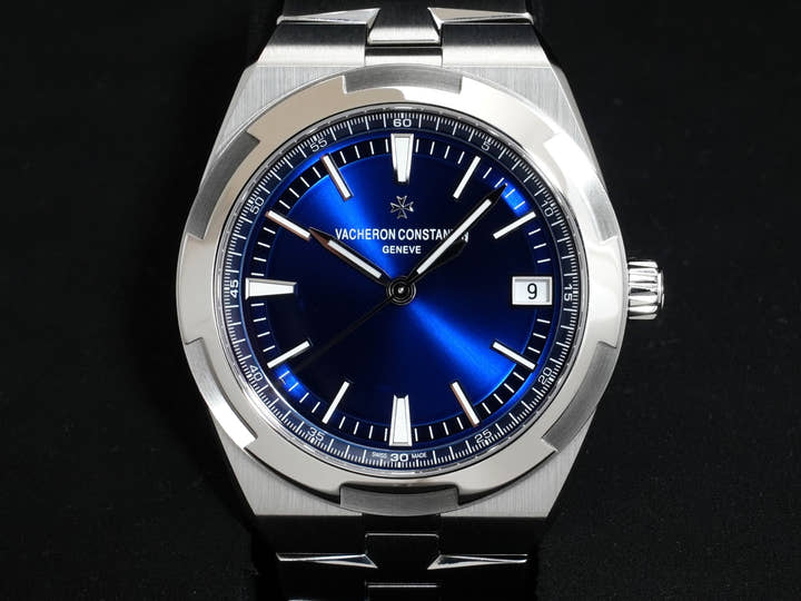 Vacheron Constantin Overseas Ref. 4500V/110A-B128 Stainless Steel Blue Dial Unused mdm9ocxe