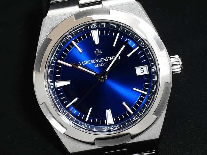 Vacheron Constantin Overseas Ref. 4500V/110A-B128 Stainless Steel Blue Dial Unused mdm9ocxe
