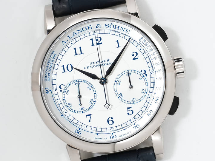 A. Lange & Söhne 1815 Chronograph Ref. 414.026 White Gold Silver Dial Unused 4ynxnoxr