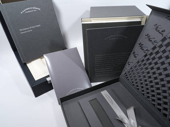 A. Lange & Söhne 1815 Chronograph Ref. 414.026 White Gold Silver Dial Unused 4ynxnoxr