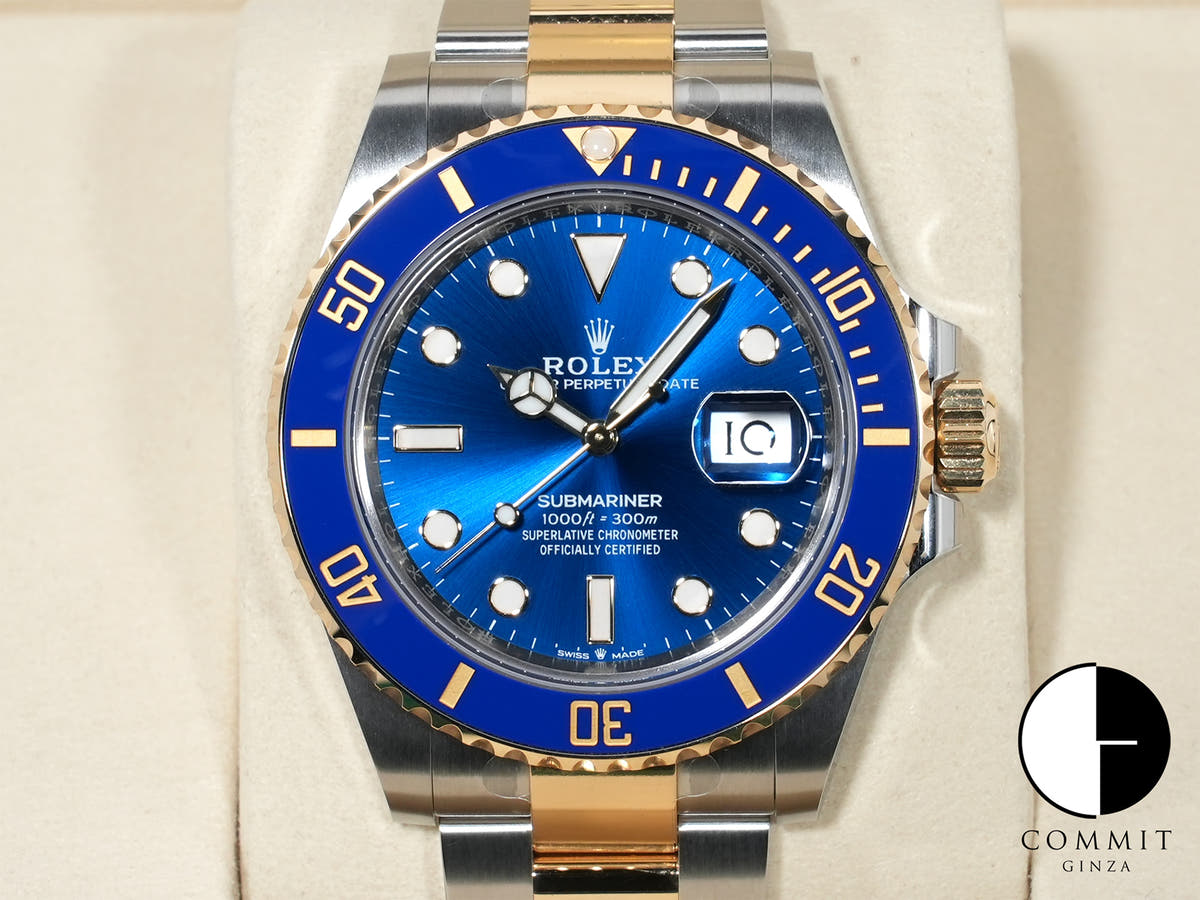 ロレックス サブマリーナー デイト Ref.126613LB ステンレススチール/イエローゴールド ブルー文字盤 未使用 urp8nx4c