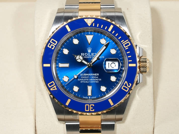 ロレックス サブマリーナー デイト Ref.126613LB ステンレススチール/イエローゴールド ブルー文字盤 未使用 urp8nx4c