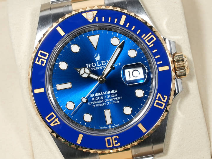 ロレックス サブマリーナー デイト Ref.126613LB ステンレススチール/イエローゴールド ブルー文字盤 未使用 urp8nx4c