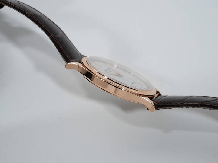 パテックフィリップ カラトラバ Ref.6119R-001 ローズゴールド シルバー文字盤 美品 25rrzoco