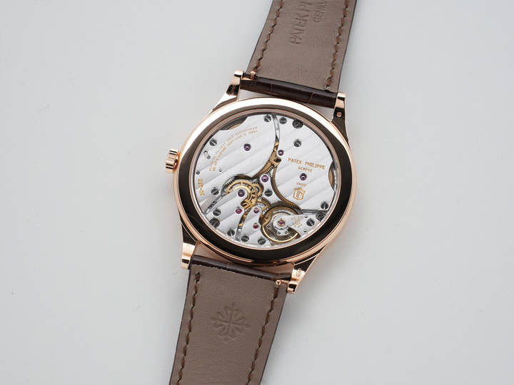 パテックフィリップ カラトラバ Ref.6119R-001 ローズゴールド シルバー文字盤 美品 25rrzoco