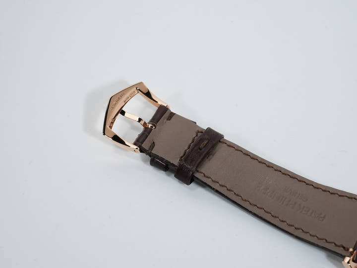 パテックフィリップ カラトラバ Ref.6119R-001 ローズゴールド シルバー文字盤 美品 25rrzoco