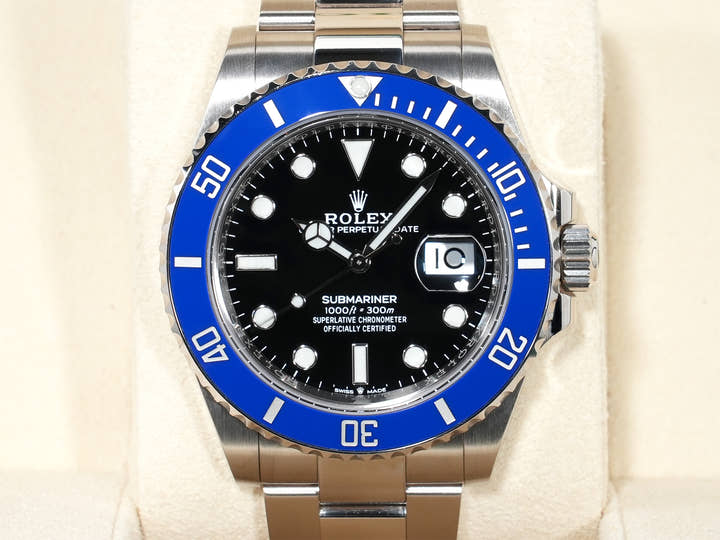 ロレックス サブマリーナー デイト Ref.126619LB ホワイトゴールド ブラック文字盤 美中古 qrivuf9i