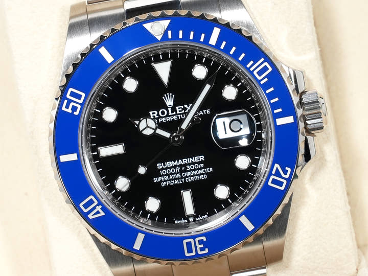 ロレックス サブマリーナー デイト Ref.126619LB ホワイトゴールド ブラック文字盤 美中古 qrivuf9i