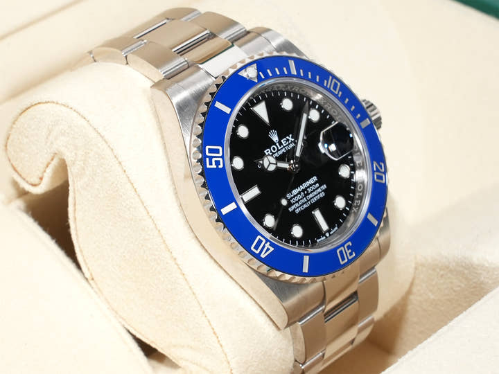 ロレックス サブマリーナー デイト Ref.126619LB ホワイトゴールド ブラック文字盤 美中古 qrivuf9i