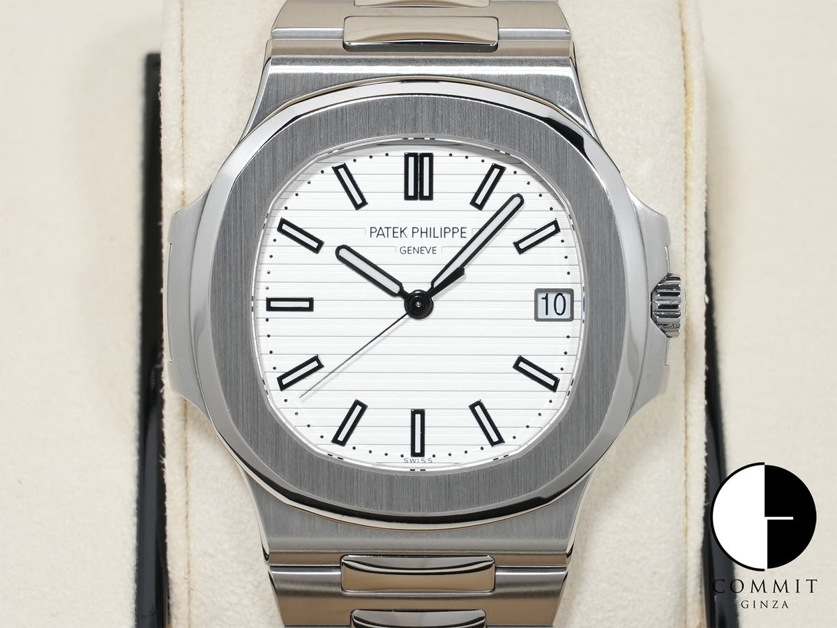 Patek Philippe Nautilus Ref. 5711/1A-011 Stainless Steel White Dial, Excellent Condition pnpxpiku