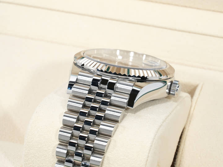 ロレックス スカイドゥエラー Ref.326934 ステンレススチール/ホワイトゴールド ブルー文字盤 ジュビリーブレスレット 美中古 mbbfnpj5