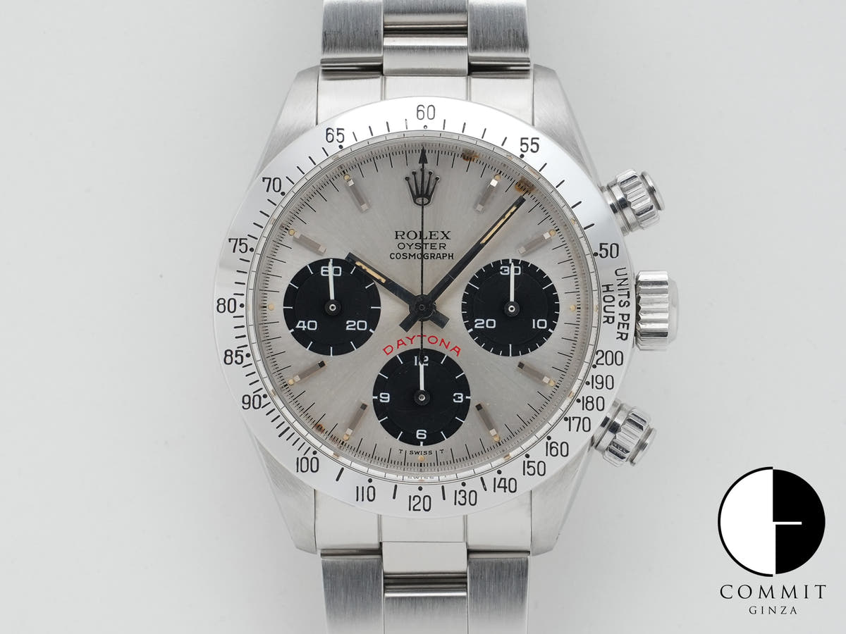 ロレックス デイトナ Ref.6265 ステンレススチール シルバー文字盤 中古 nn8sfduw