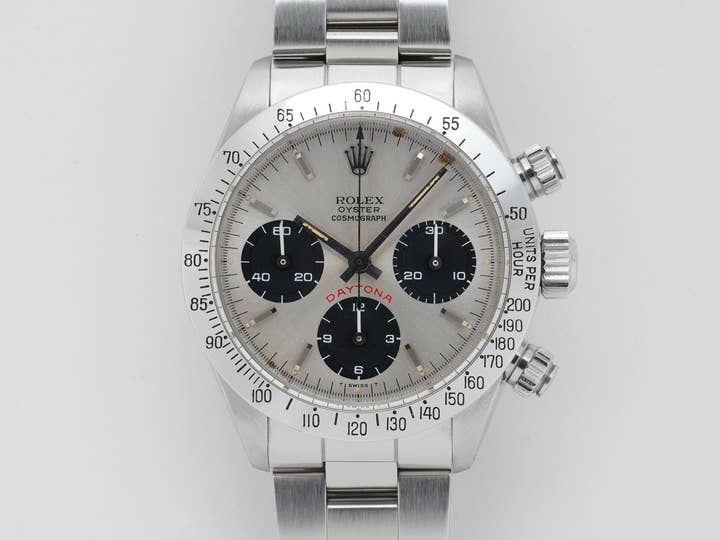 ロレックス デイトナ Ref.6265 ステンレススチール シルバー文字盤 中古 nn8sfduw