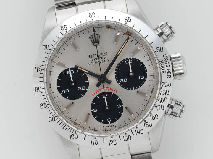 ロレックス デイトナ Ref.6265 ステンレススチール シルバー文字盤 中古 nn8sfduw