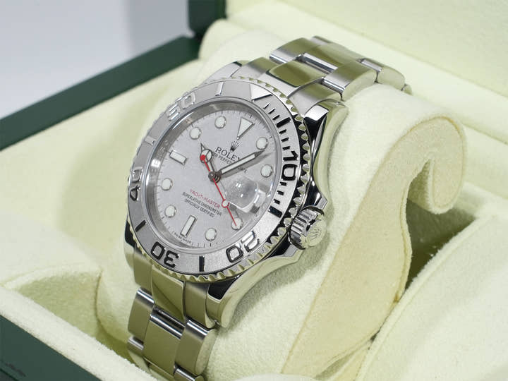 ロレックス ヨットマスター40 Ref.16622 ステンレススチール/プラチナ ロレジウム文字盤 中古 qpxdyx37